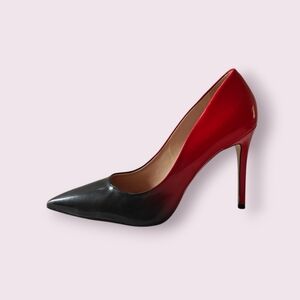 Steve Madden Elegant Red and Black Stiletto Heels Size 9M